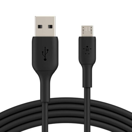 USB MICRO Plain Black Data Cable