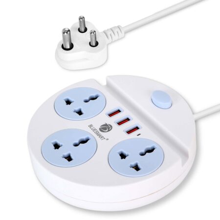 3 Power Sockets for Multiple Use USB-A Parts for Device/Gadgets