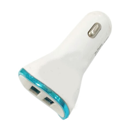Glossy Double USB Car Charger 5v/3amp